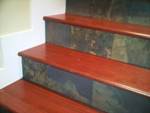 Sanding stair treads